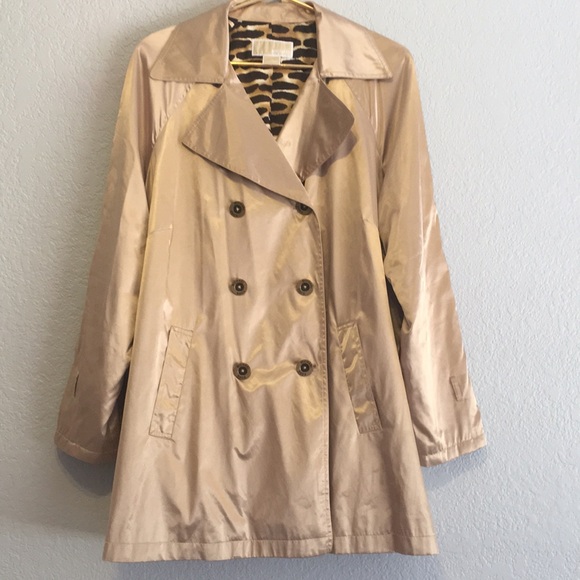 michael kors plus size trench coat
